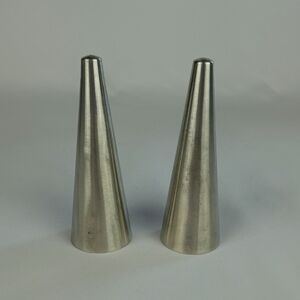 Vintage Royal Selangor Pewter Salt and Pepper Shakers.